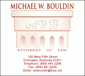 Michael Bouldin - Northern Kentucky Personal Injury Lawyers